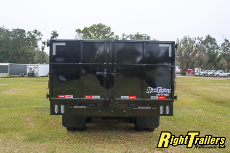 New 2025 8X20 U-DUMP GOOSENECK DUMP TRAILER