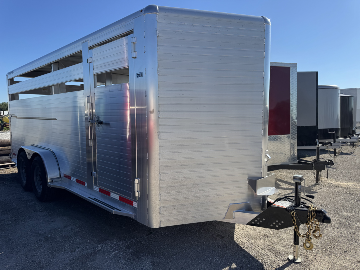 New 2025 Hillsboro ES7-18-68 Stock / Stock Combo Trailer