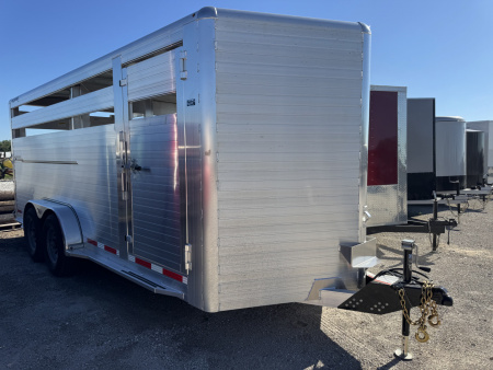 New 2025 Hillsboro ES7-18-68 Stock / Stock Combo Trailer