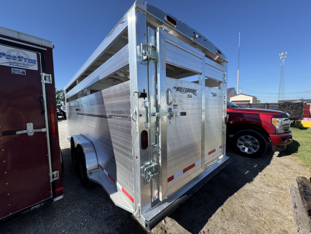 New 2025 Hillsboro ES7-18-68 Stock / Stock Combo Trailer