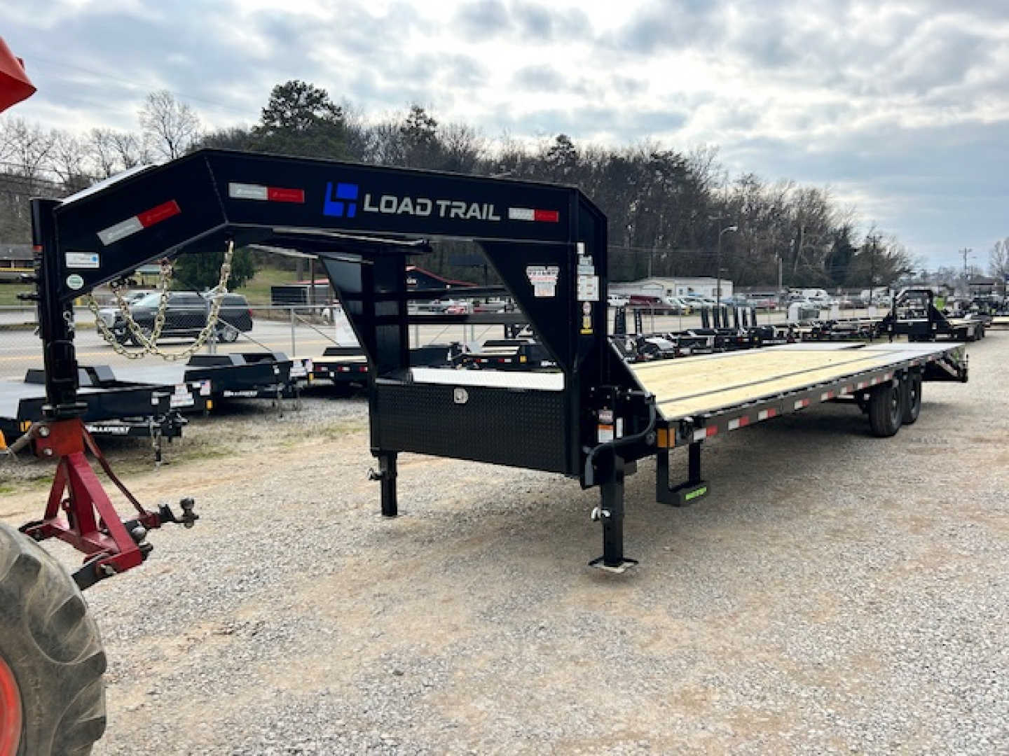 New 2026 Load Trail 102x30 14k w/ 6" raised neck Equipment Trailer