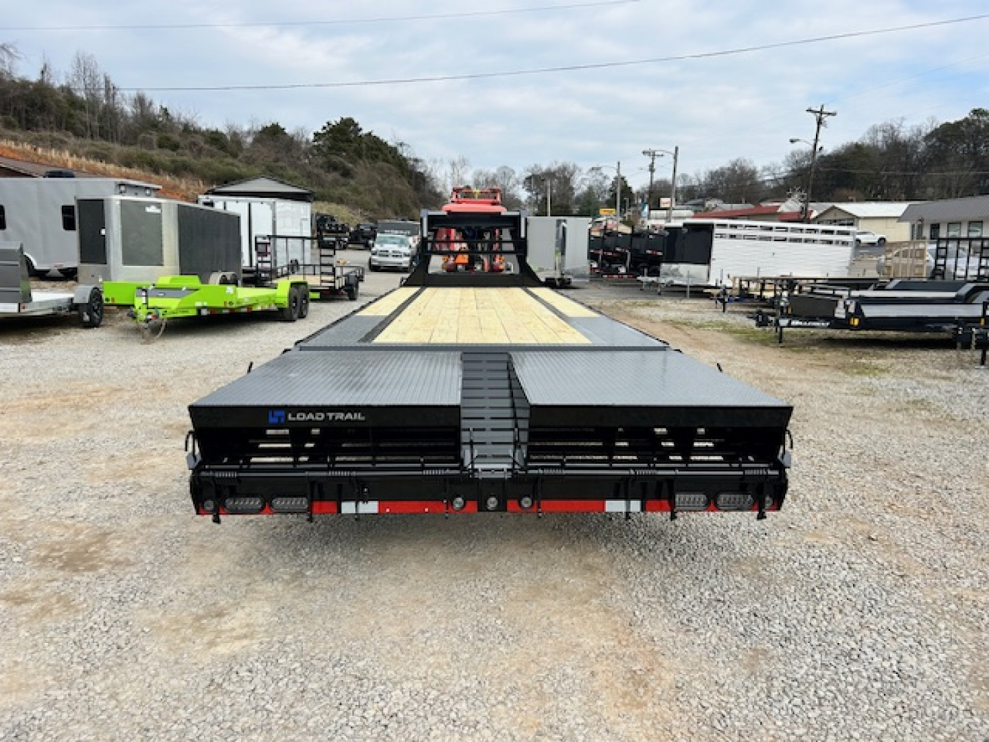 New 2026 Load Trail 102x30 14k w/ 6" raised neck Equipment Trailer