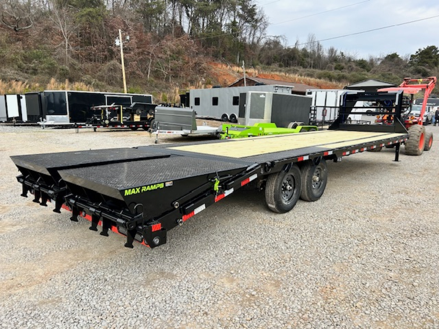 New 2026 Load Trail 102x30 14k w/ 6" raised neck Equipment Trailer
