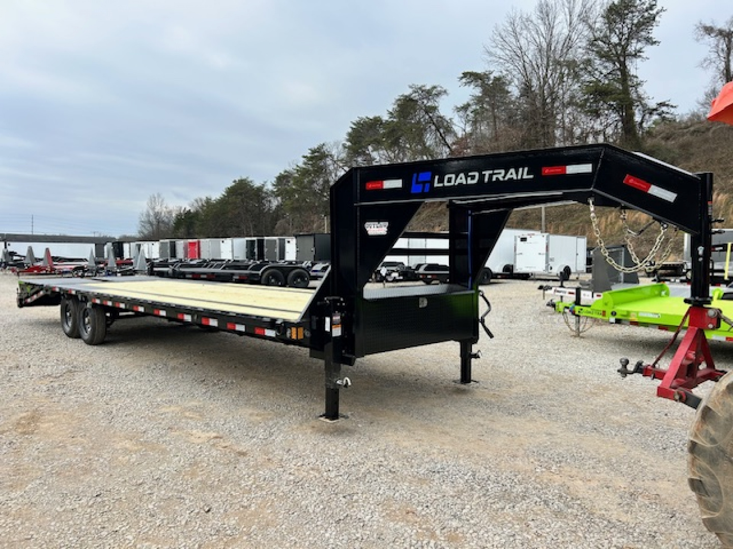 New 2026 Load Trail 102x30 14k w/ 6" raised neck Equipment Trailer
