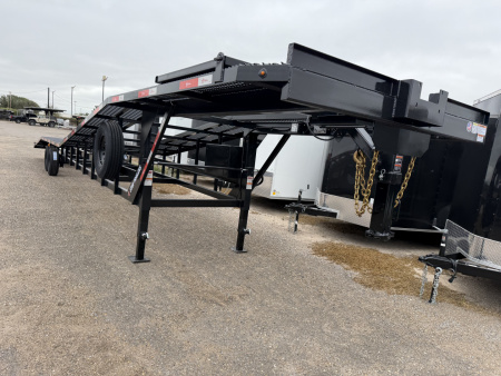 New 2026 5 Star Trailers Gooseneck 3 Car Hauler