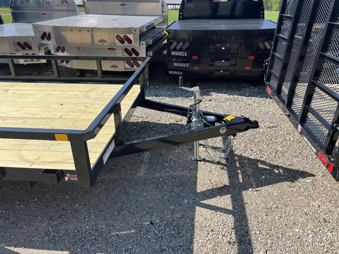 New 2026 Sure-Trac 7X18 TUBE TOP 7K Utility Trailer