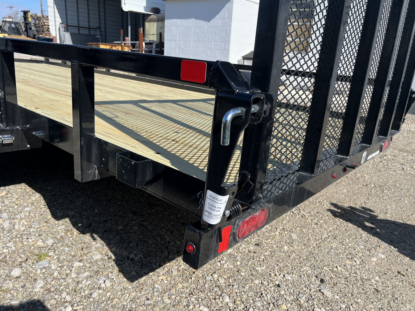 New 2026 Sure-Trac 7X18 TUBE TOP 7K Utility Trailer