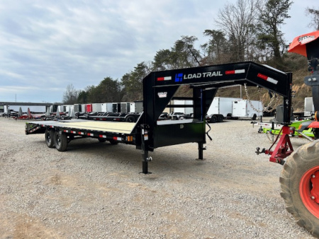 New 2026 Load Trail 102x25 14k w/raised neck Equipment Trailer