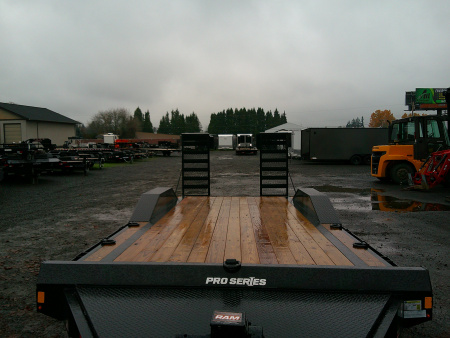 New 2026 Sure-Trac 17.6 GVWR D/O fender Equipment Trailer