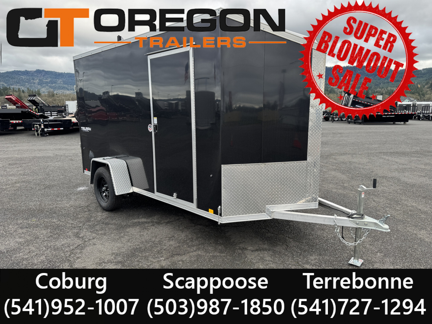 New 2026 Formula Traverse 6x12 Aluminum Enclosed Trailer +6  Height 3K GVWR