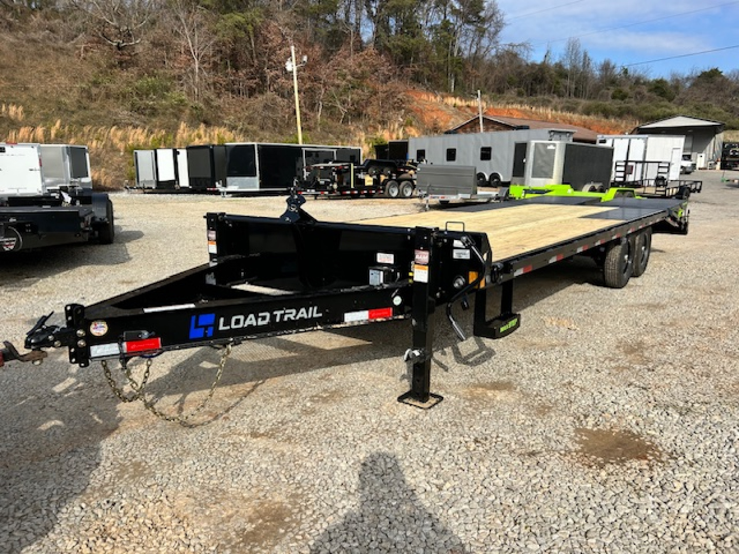New 2026 Load Trail 102x25 14k Pintle Equipment Trailer