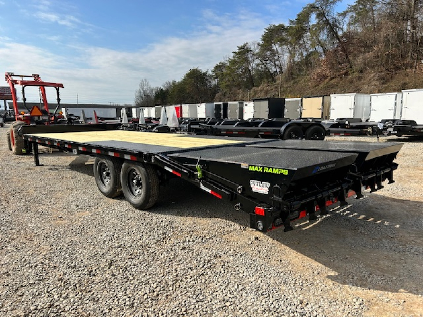 New 2026 Load Trail 102x25 14k Pintle Equipment Trailer