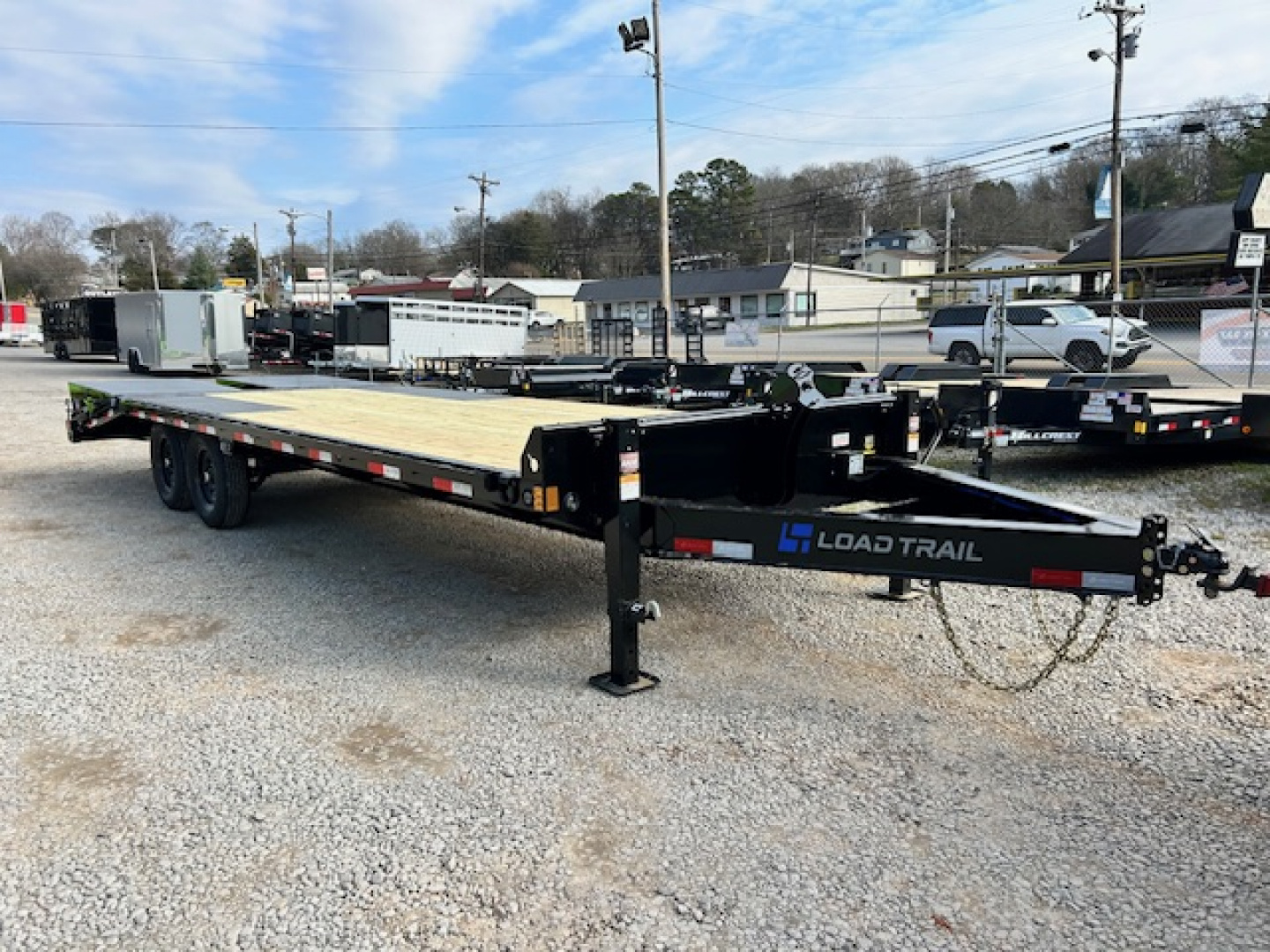 New 2026 Load Trail 102x25 14k Pintle Equipment Trailer