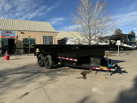 New 2026 Big Tex Trailers 14LX-14C2A-BK Dump Trailer