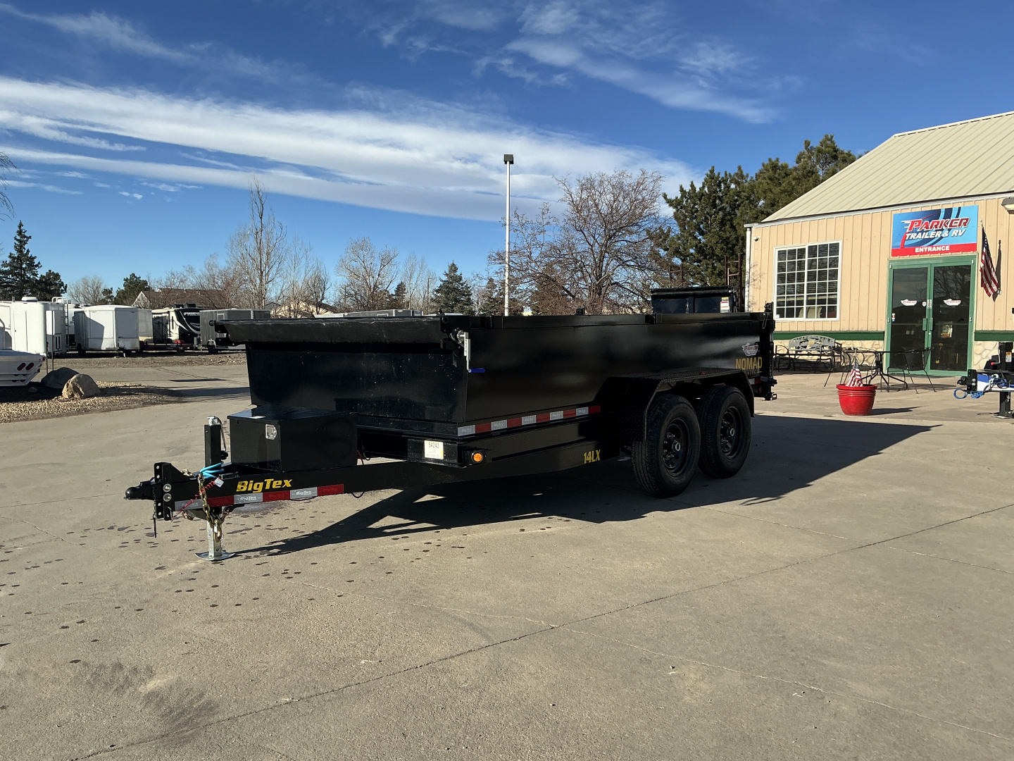 New Big Tex 7x14 Dump Trailer