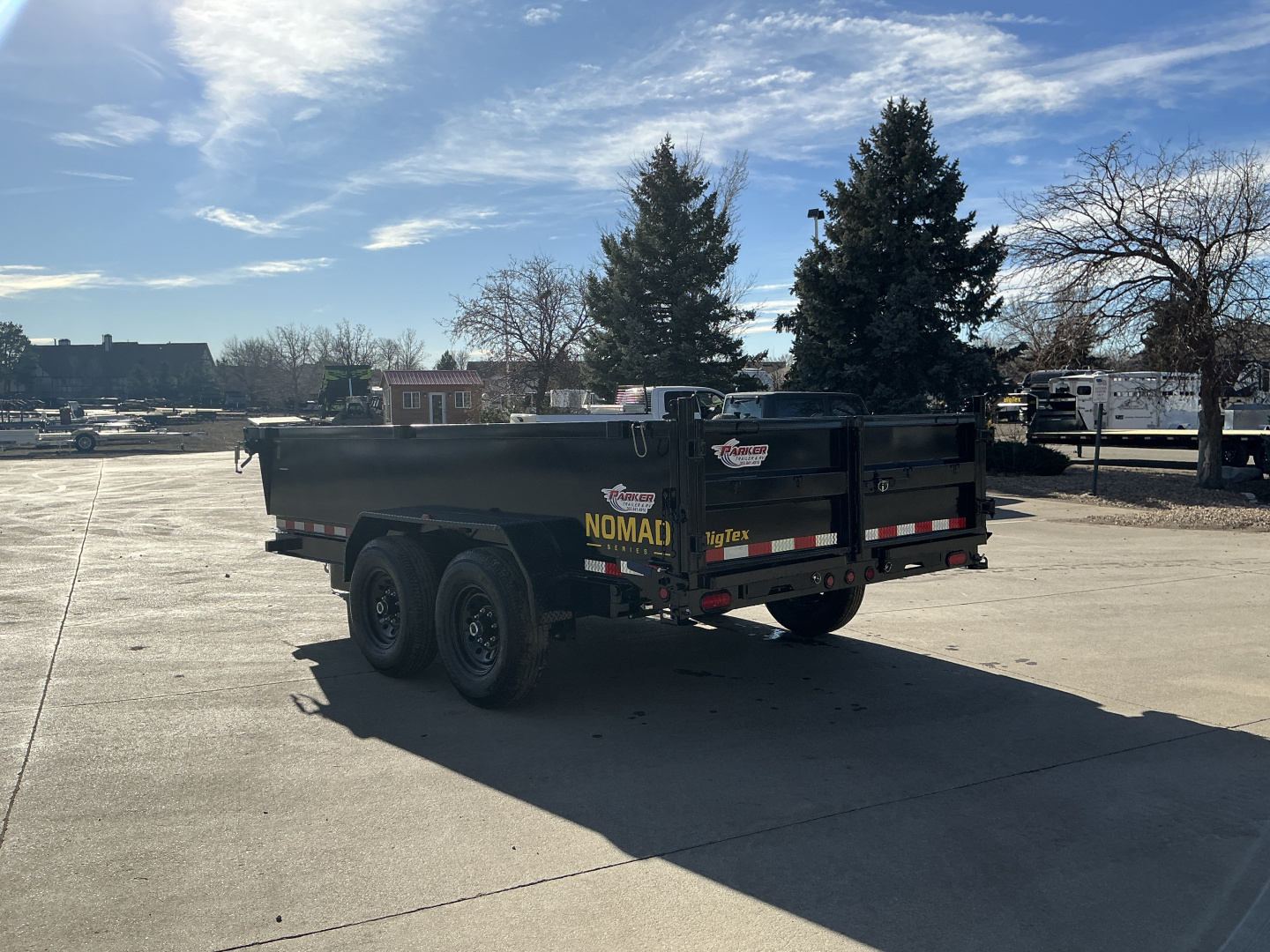 New Big Tex 7x14 Dump Trailer