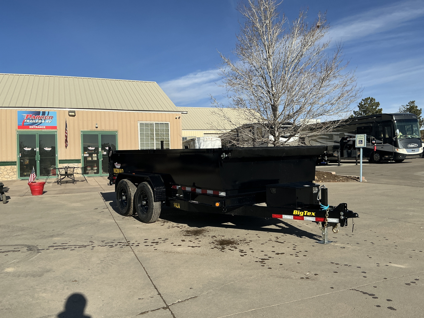 New Big Tex 7x14 Dump Trailer