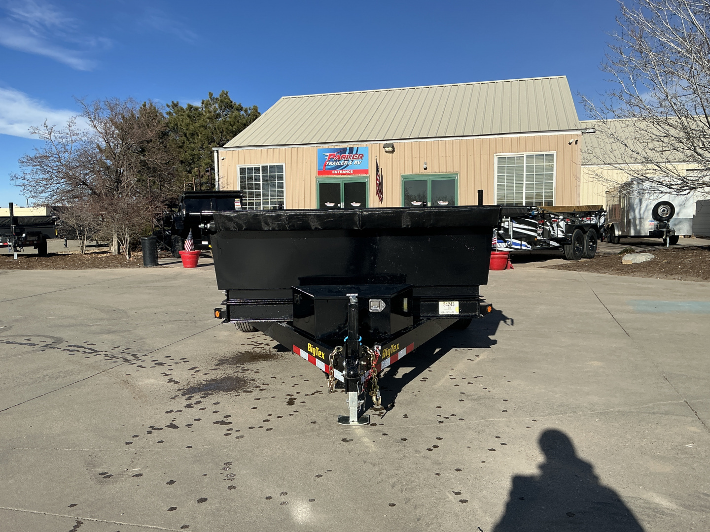 New Big Tex 7x14 Dump Trailer
