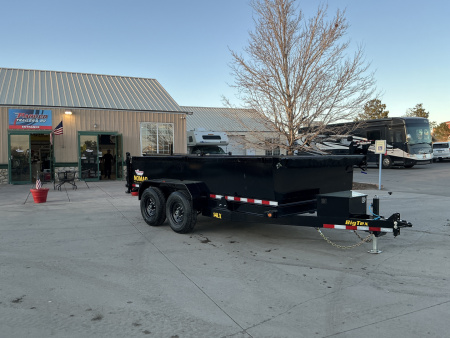 New 2026 Big Tex Trailers 14LX-14C2A-BK Dump Trailer
