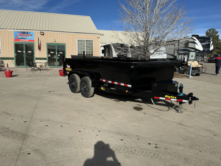 New 2026 Big Tex Trailers 14LX-14C2A-BK Dump Trailer
