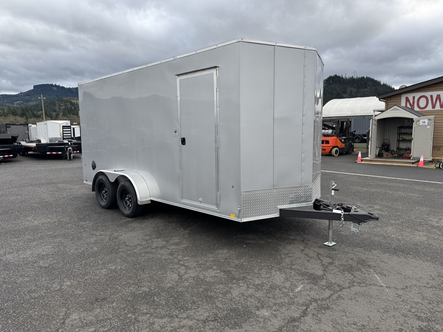 2026 7×16 Enclosed Cargo Trailer