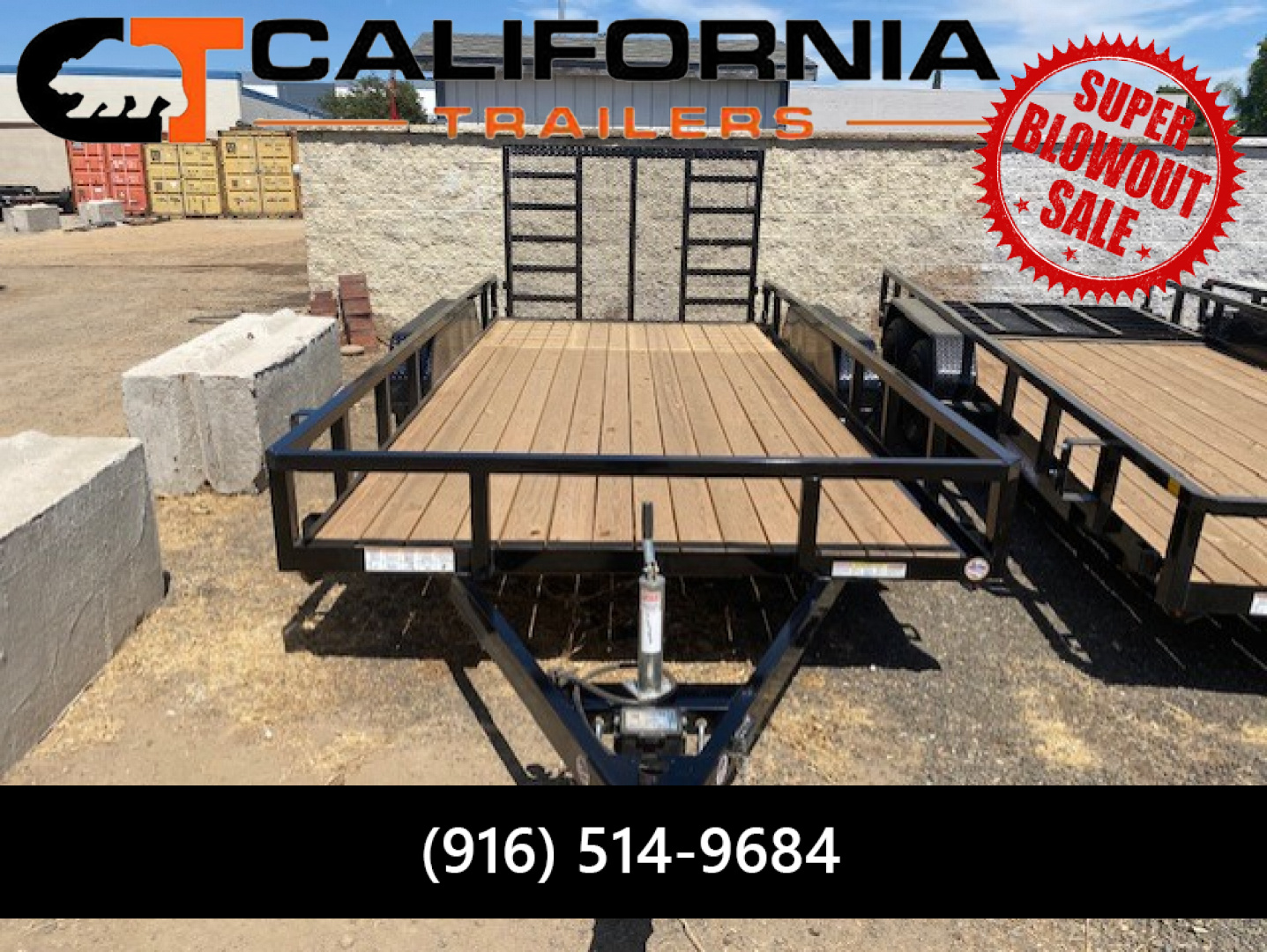 New 82x16 Tandem Axle 10k Utility