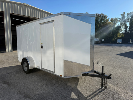 New 2025 HOOK & LINE 6X12 CARGO TRAILER