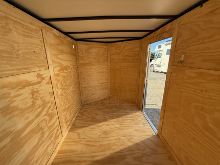 New 2025 HOOK & LINE 6X12 CARGO TRAILER