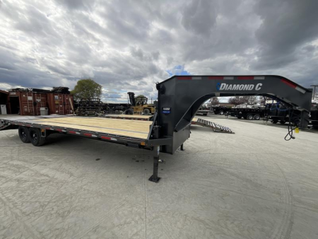 New 2025 Diamond C Trailers FMAX207L25X102MR Flatbed Trailer