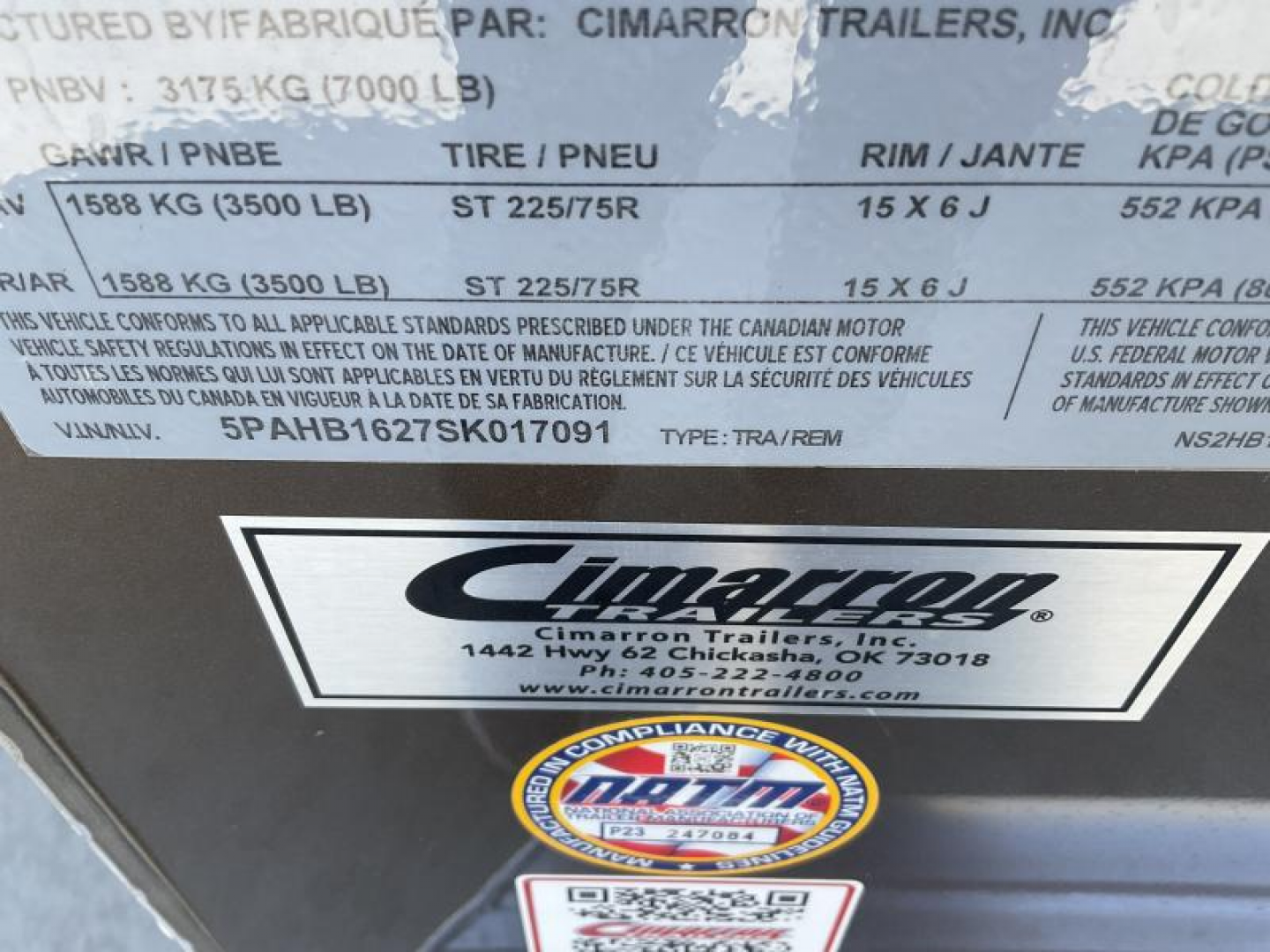 New 2025 Cimarron Trailers NS2B-RTG-K Horse Trailer