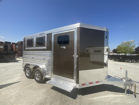 New 2025 Cimarron Trailers NS2B-RTG-K Horse Trailer