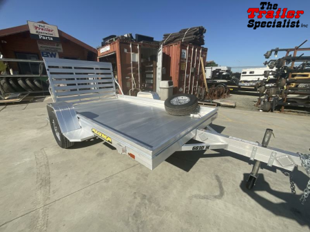 New 2025 Aluma 6810H-S-TG Utility Trailer
