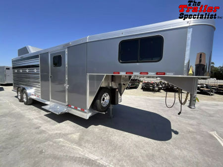 New 2026 Cimarron Trailers LS24G-RTG Stock / Stock Combo Trailer