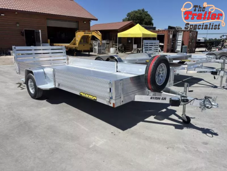 New 2026 Aluma 8115H-S-EL-R-BT-SR Utility Trailer