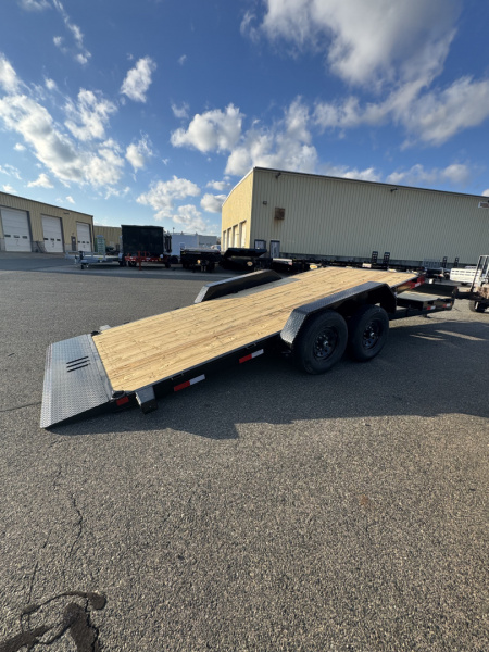 New 2026 Load Trail TD83X16'+2' Cushioned Tilt Trailer