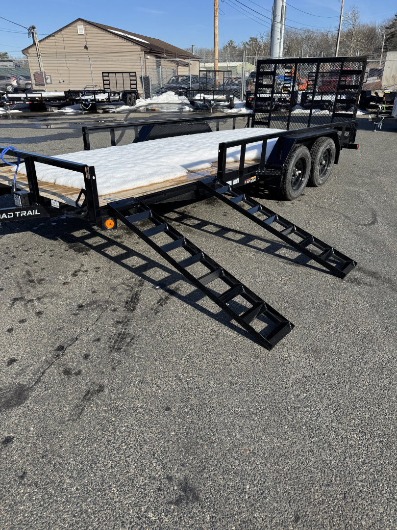 New 2026 Load Trail 83"X18 Utility Trailer Side Rail Ramps