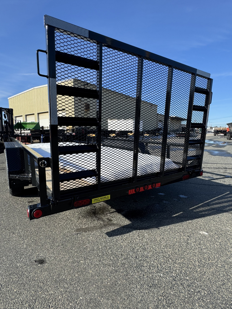 New 2026 Load Trail 83"X18 Utility Trailer Side Rail Ramps