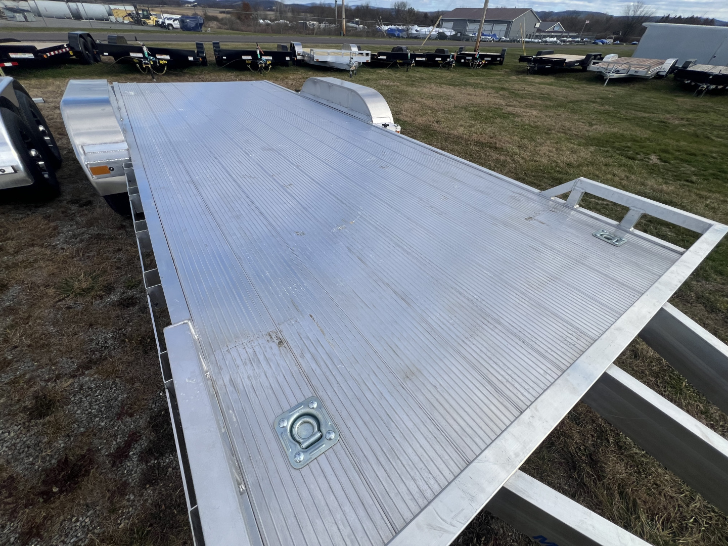 New 2026 Mission 7x20 10K Aluminum Deck Car Hauler