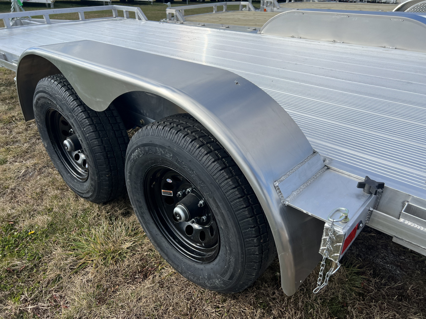 New 2026 Mission 7x20 10K Aluminum Deck Car Hauler