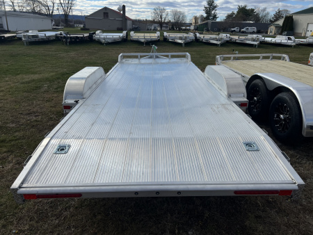 New 2026 Mission 7x20 10K Aluminum Deck Car Hauler