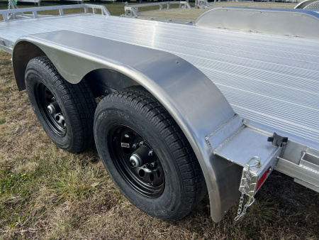 New 2026 Mission 7x20 10K Aluminum Deck Car Hauler