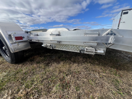 New 2026 Mission 7x20 10K Aluminum Deck Car Hauler