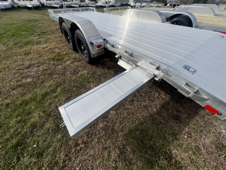 New 2026 Mission 7x20 10K Aluminum Deck Car Hauler