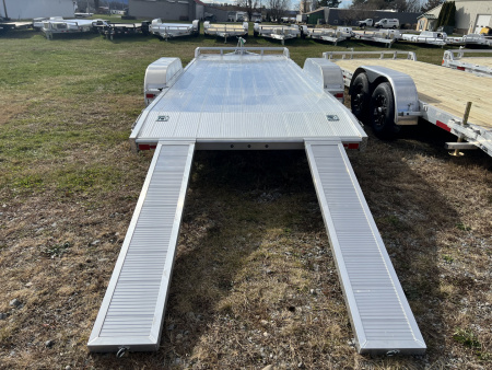 New 2026 Mission 7x20 10K Aluminum Deck Car Hauler