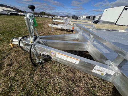 New 2026 Mission 7x20 10K Aluminum Deck Car Hauler