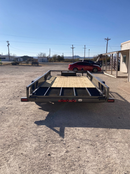 New 2026 Load Trail UT 83" X 16' Tandem Axle Utility Trailer (4" Channel Frame)