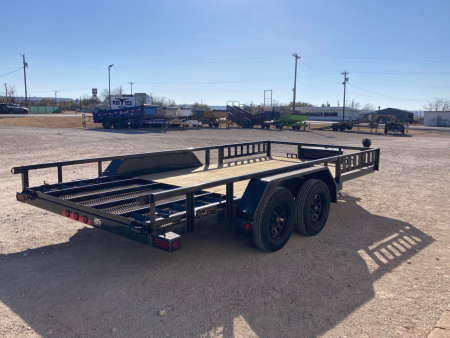 New 2026 Load Trail UT 83" X 16' Tandem Axle Utility Trailer (4" Channel Frame)