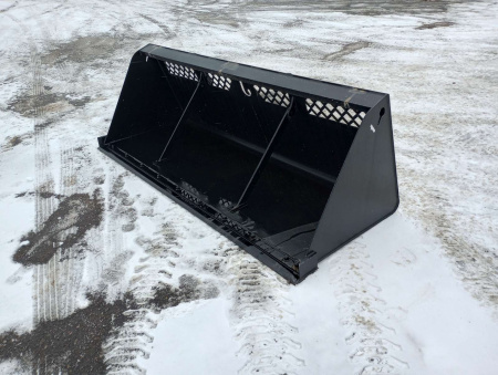 New 2025 Jenkins Iron and Steel 9' Snow Bucket Attachment
