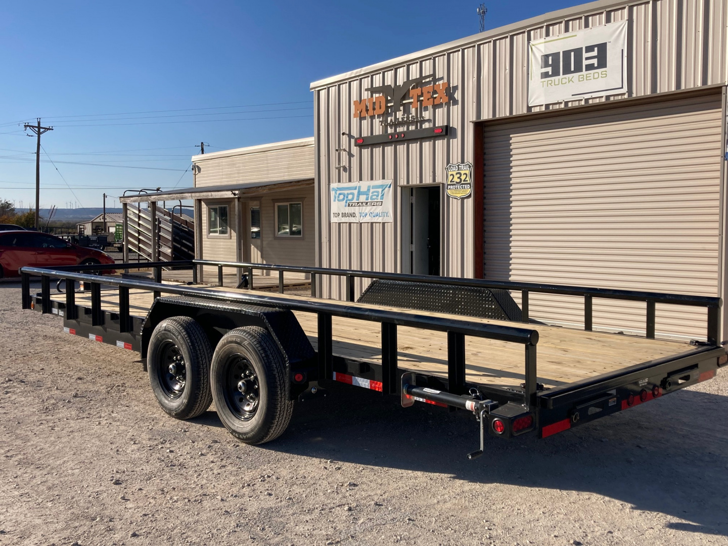 New 2026 Load Trail CH 83" X 22' Tandem Carhauler w/ Side Rails