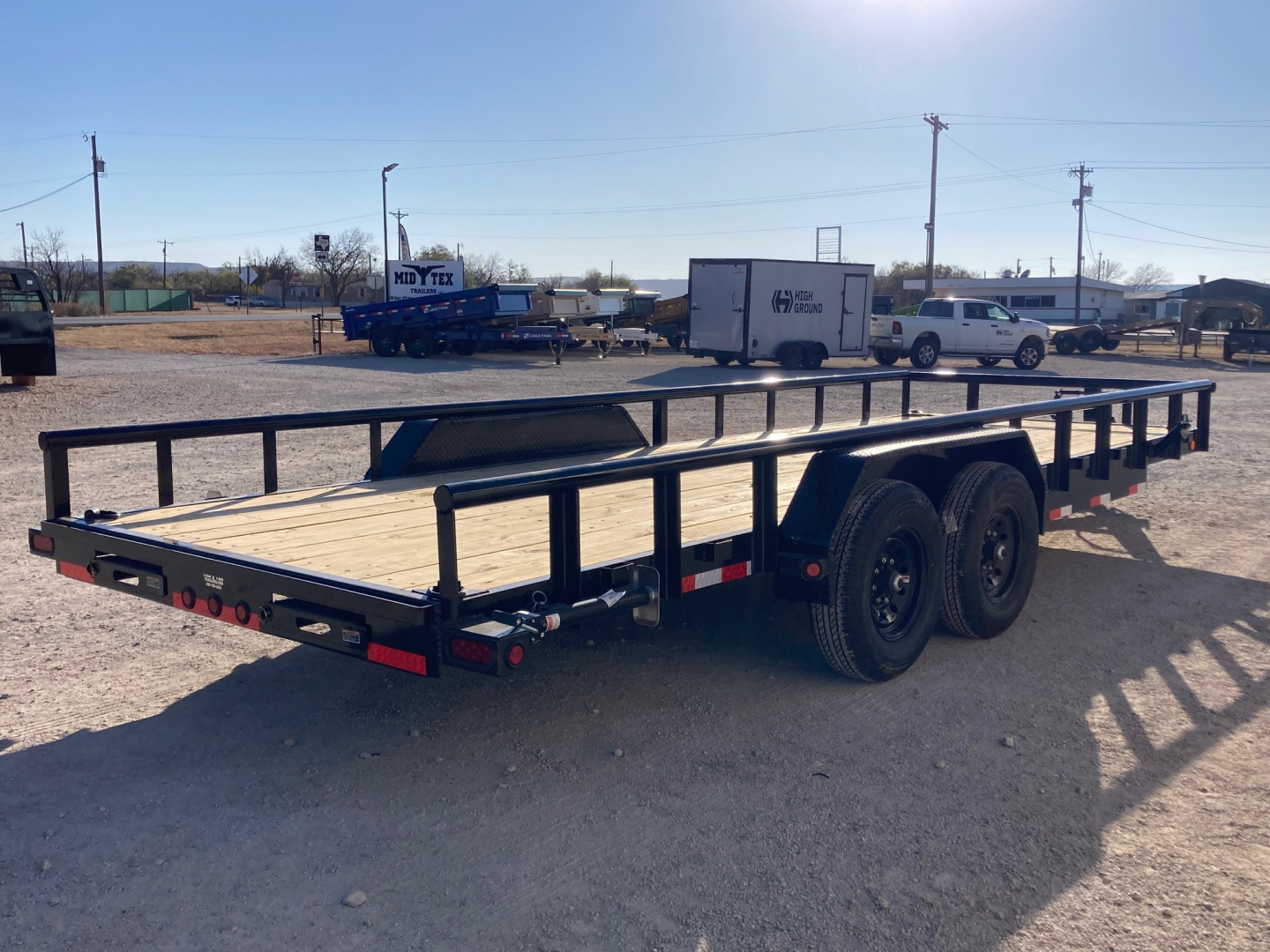 New 2026 Load Trail CH 83" X 22' Tandem Carhauler w/ Side Rails